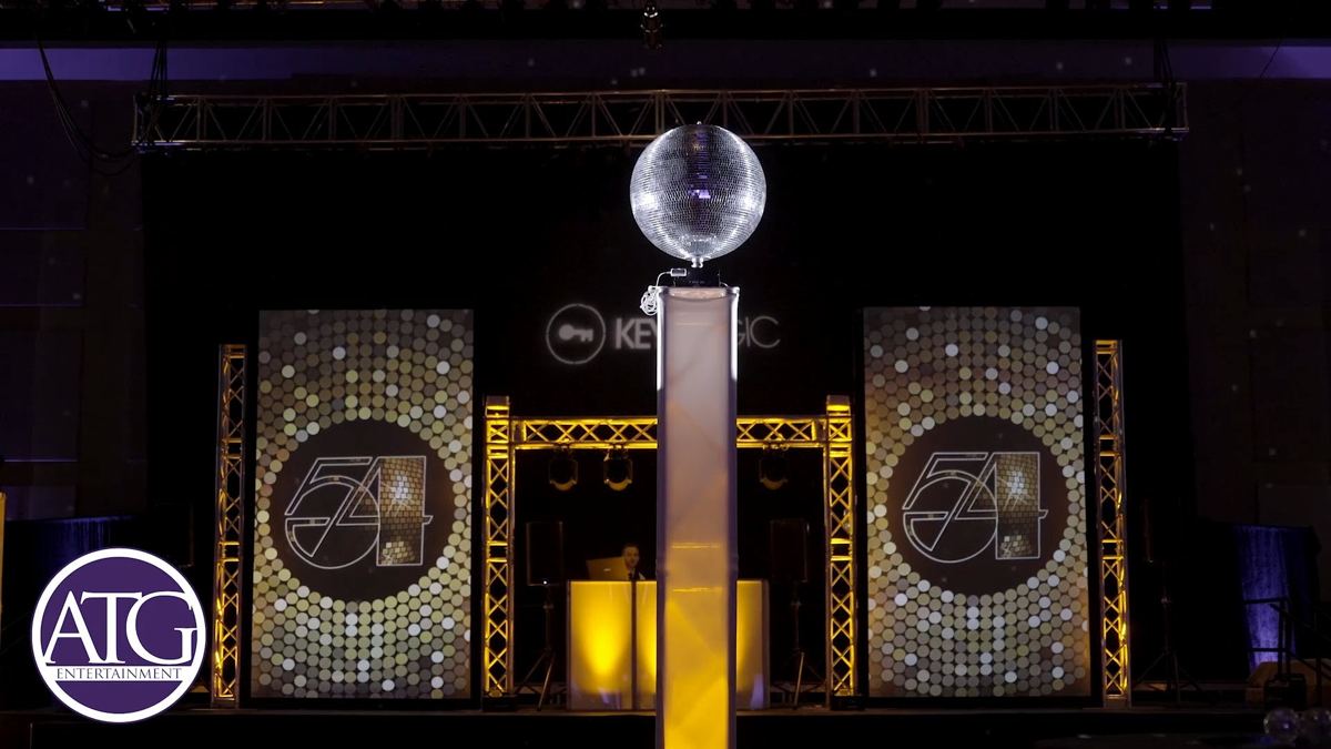 Mirror Ball at an ATG event