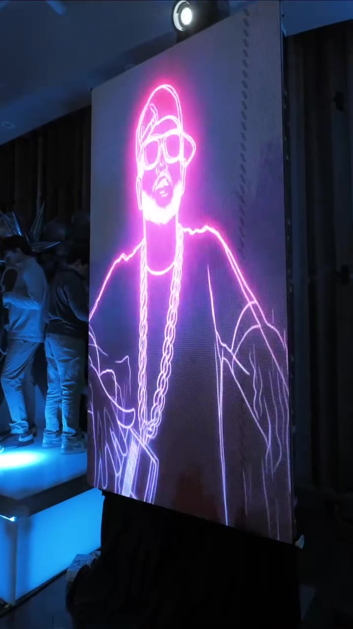 Screens, stages and dance floors