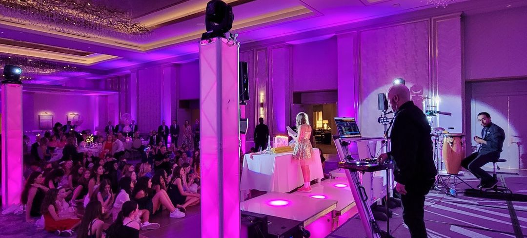 Mitzvah celebration at Carmel Country Club