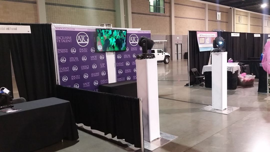 ATG showcase booth at the Charlotte Convention Center