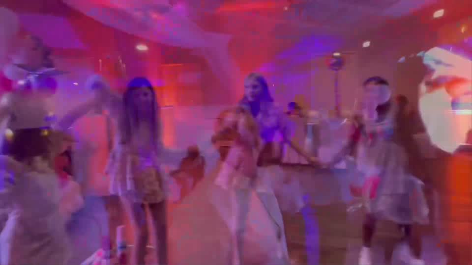 Bat Mitzvah with a massive LED video wall