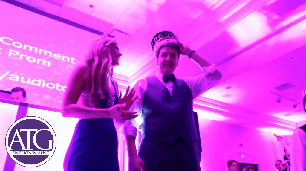 Charlotte DJ Brian Hines at Weddington High School Prom, photo 2