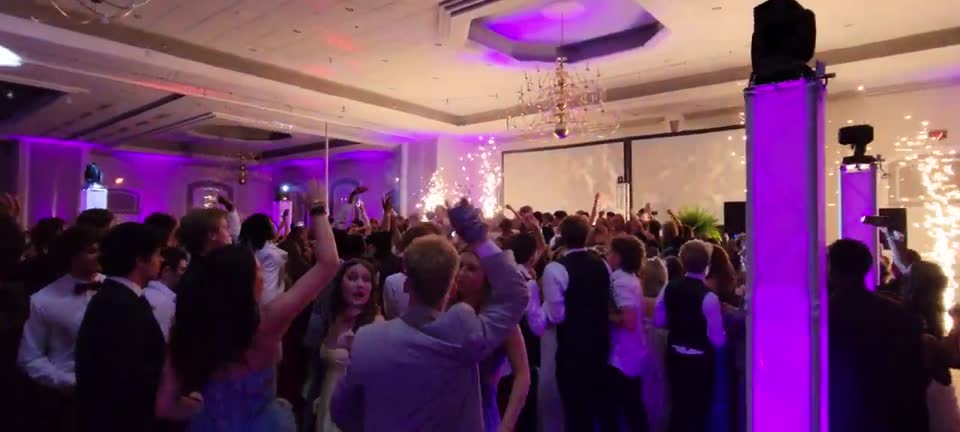 High school prom at Le Méridien Charlotte