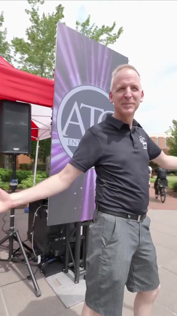 Behind the scenes at an ATG event