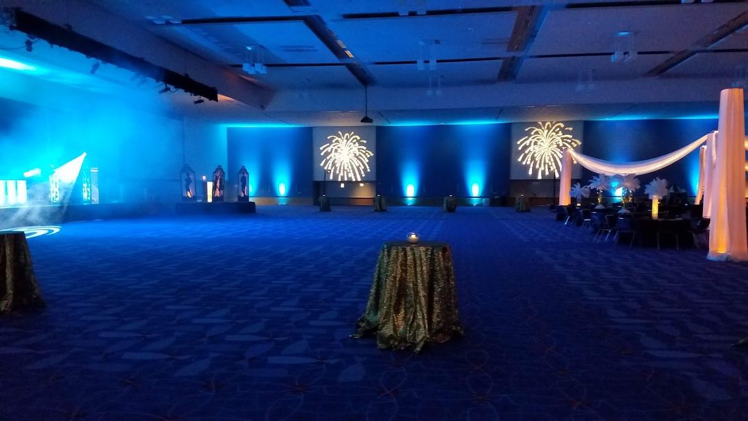 High school prom at the Charlotte Convention Center