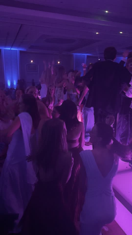 High school prom at Le Méridien Charlotte
