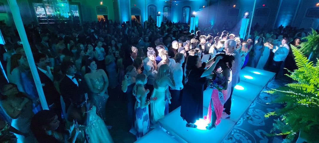 High school prom at Le Méridien Charlotte