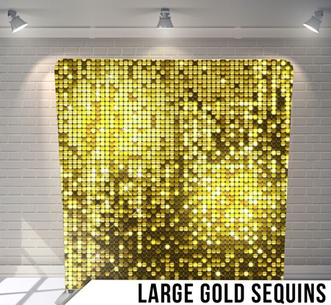 Large Gold Sequins backdrop