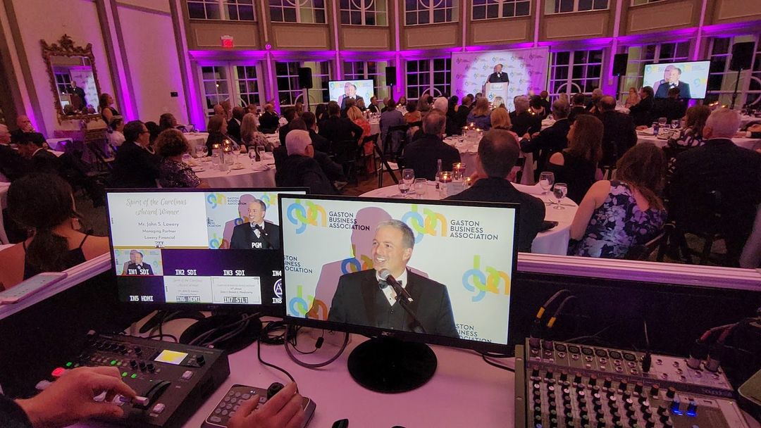 Business association event at Daniel Stowe Botanical Garden