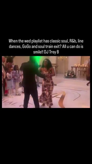 Wedding reception dance floor, every era of music