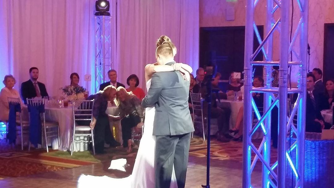 Wedding reception at Charlotte Marriott SouthPark